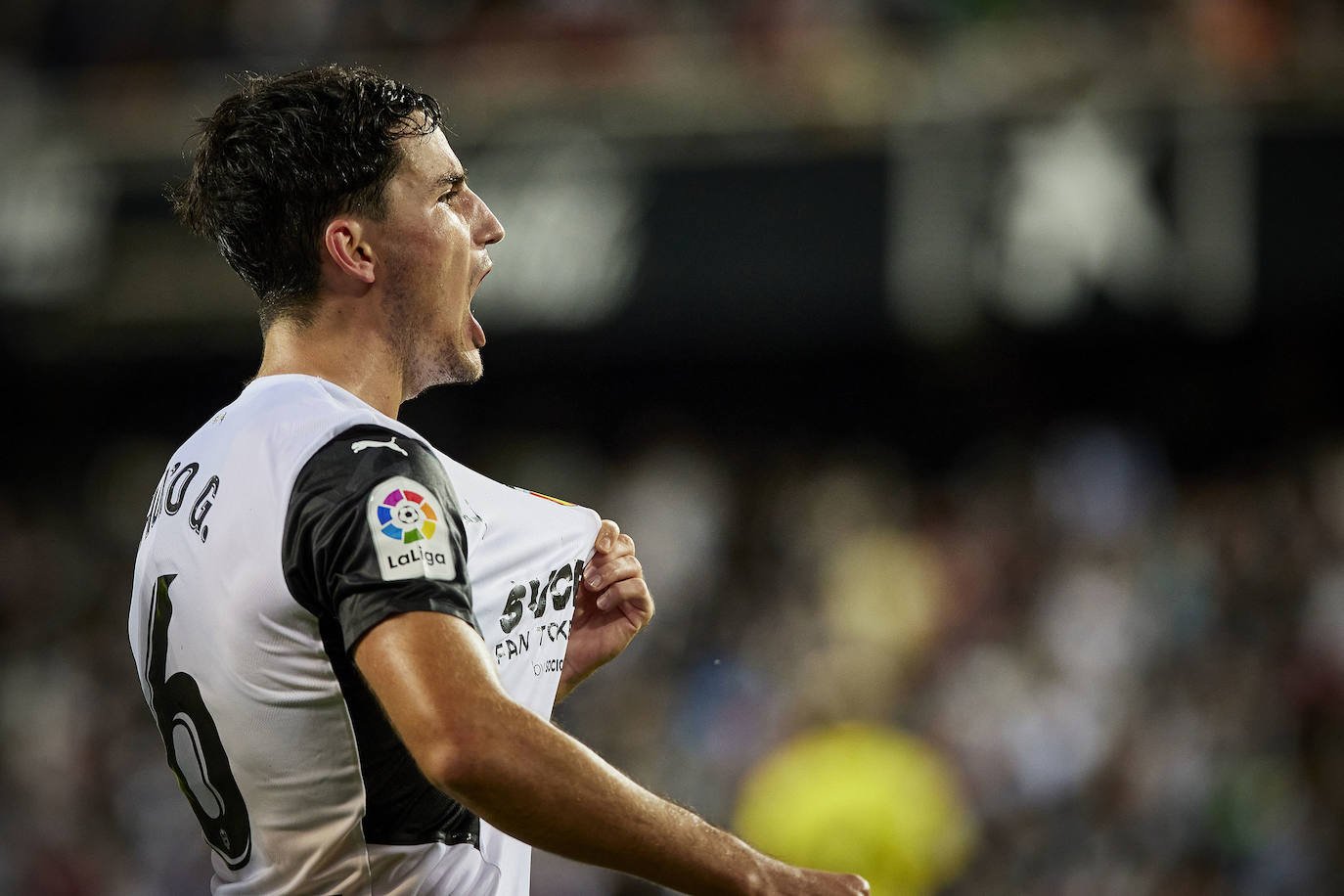 Hugo Guillamón — Celebración Valencia CF